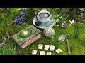 Springtime Magic Ambience 🧹🌿🌼✨ | Wicca Compilation | Soft Breeze, Birds & Wind Chimes for Relaxation
