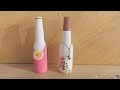 Ideas para el Hogar  con Botellas de Vidrio / Arte con Botellas de vidrios
