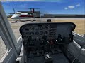 cessna 172 short flight takeoff and landing fsx