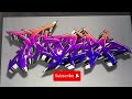 Como poner FLECHAS en mis piezas - GRAFFITI WILDSTYLE 2023