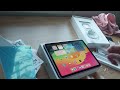 iPad air 6 11-inch M2 purple unboxing 💜 & accessories ✨