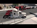 Kenworth W900/ Cummins ISX15 | Carlsba-Holtville | ATS Gameplay in HD, pxn v9 steering