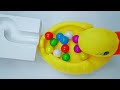 Marble Run ♡ Rain Gutter & Wooden Rail Handmade Course ㏌ Sandy Beach #002