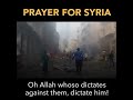Pray for Syria and Alleppo