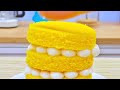 Tiny Rainbow Kitkat Cake🌈1000+ Miniature Rainbow Cake Recipe🌞Best Of Rainbow Cake Ideas