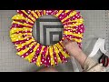 How to Make a Ribbon Wreath | Easy DIY Ribbon Wreath | Easy Wreath Tutorials