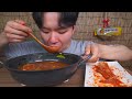 잔치국수는 역시 배추김치랑 먹어야 맛있습니다! BANQUET NOODLES KIMCHI KOREAN FOOD ASMR MUKBANG.