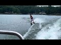 Braedon Waterskiing 2024