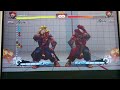 USF4 AKUMA Bnb ex demon flip cross up setup