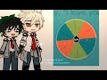 Bakudeku try spin the wheel challenge?! | bakudeku🧡💚 | first vid | read description