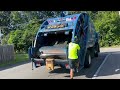 Republic Service’s Garbage Truck VS Summer Bulk Clean Up