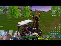 playing Fortnite with my friend T.J.!!! (random people coming into our party)