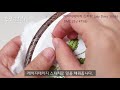 [프랑스자수 CC SUB] 보라보라해~ 앵초꽃 자수 Flower Embroidery|레이지데이지 스티치| hand work