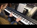 Telemann - Aria in D major (TWV 36:1) | Piano progress, month 37