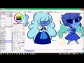 Steven Universe Chibi set Speedpaint