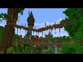 HermitCraft S7 Scar's Magical Village Base Full Timelapse! | Maksiks | Minecraft