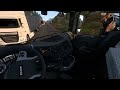 Euro Truck Simulator 2 - Thrustmaster T128 Steering Wheel Gameplay