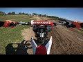 Ripping the 2023 YZ125 At Gene's Track