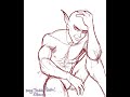 Elfquest: Bearclaw THIRST timelapse art