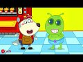 Let’s Make Colorful Fruit Juice! Wolfoo and Best Parenting Life Hacks 🤩Wolfoo Kids Cartoon
