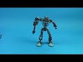 LEGO Bionicle Toa Hordika Onewa Set 8739 Stopmotion Build