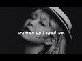 jennie | woman up | sped-up