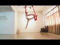 Aerial yoga aerial dance 空中瑜伽 空瑜舞韵 footlock锁脚篇 空中飞行