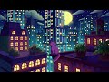 Purrple Cat - City Nights 2