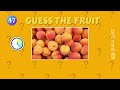 Can You Guess The Fruit? #quiz #fruitquiz