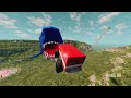 Epic High Speed Car Jumps vs Giant Shark #21 - BeamNG Drive | Beamng Astar