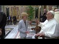 Comedians meet Pope