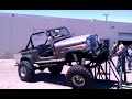 Jeep Scrambler @ Steel Lizard Offroad's ramp