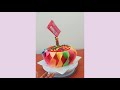 HOW TO MAKE A RAINBOW CAKE AT HOME| SKITTLES BIRTHDAY CAKE |RAINBOW CAKE STEP BY STEP TUTORIAL