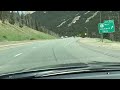 Driving I-70 Eastbound | Leaving Silverthorne, CO | Heading towards Eisenhower Tunnel | 6-25-24