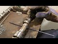 Hardface welding on MGB camshaft  Deltacam.com