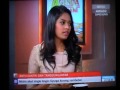 Deviyah Daranee ( Miss Earth Malaysia 2012 ) LIVE on Astro Awani ( Part 2 )