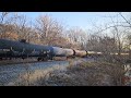 More insanity! NS, WFRX, and BNSF locomotives power CSX ethanol train