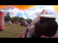 Sony HDR-AS15 takes a paintball hit