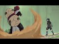 Sasuke usa Sharingan e acerta Gaara com chidori - Naruto vs Neji -  Sasuke vs Gaara | Naruto