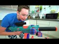 NERF Gun Game: Noob vs Pro & Legend NERF Blaster Challenge w/ Roman and Max