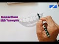 HOW TO DRAW SMILING LIPS