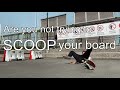 Common mistakes of scoop in Treflips / Shove-its. Analysis on the lightness of tricks.