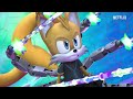 Sonic's Sky PIRATE Battle! 🏴‍☠️💥 Sonic Prime | Netflix After School