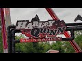 Harley Quinn Spinsanity at Six Flags America full circuit off ride