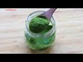 Moringa Powder - How To Make Moringa Powder At Home - Drumstick Leaves Powder - Skinny Recipes