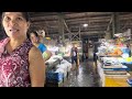 Walk in night market of Bacolod Philippines