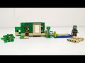 LEGO Minecraft The Turtle Beach House in Minecraft