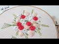 [릴리스가든 프랑스자수] 여름 꽃향기가 나는 꽃자수 샤쉐 향냥 flower embroidery