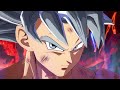 Dragon ball fighterz Goku ultra instinct vs Gogeta Blue