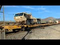 UP 5731 Military Train Cajon Pass